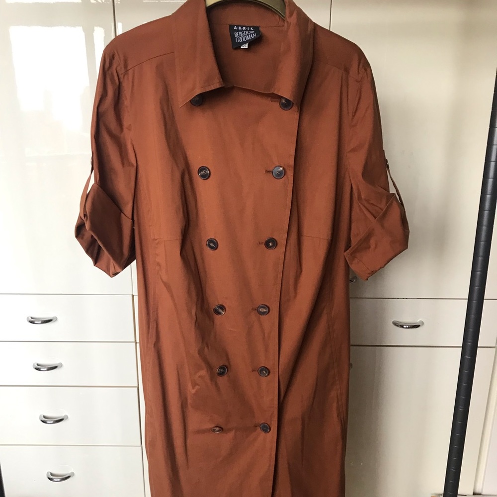 Akris Bergdorf Goodman Trench Dress